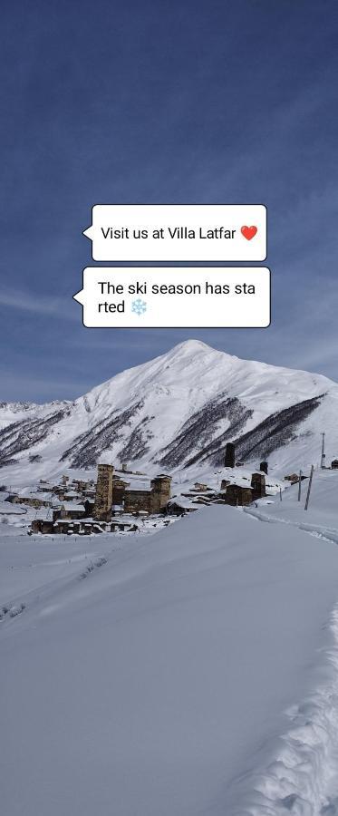 Vila Latphari In Ushguli Dış mekan fotoğraf